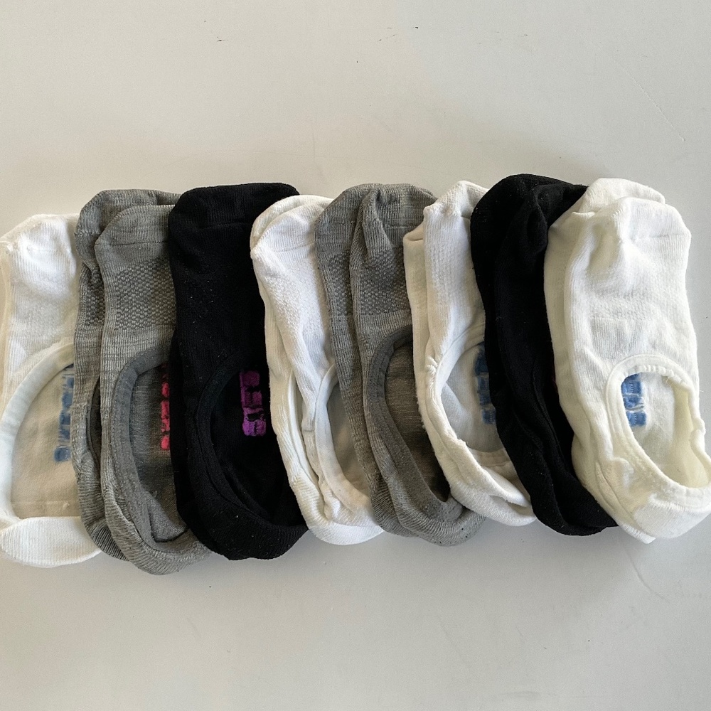 SKECHERS Active No Show Liner Socks 8 Pairs Size 5-9.5 - Picture 2 of 2